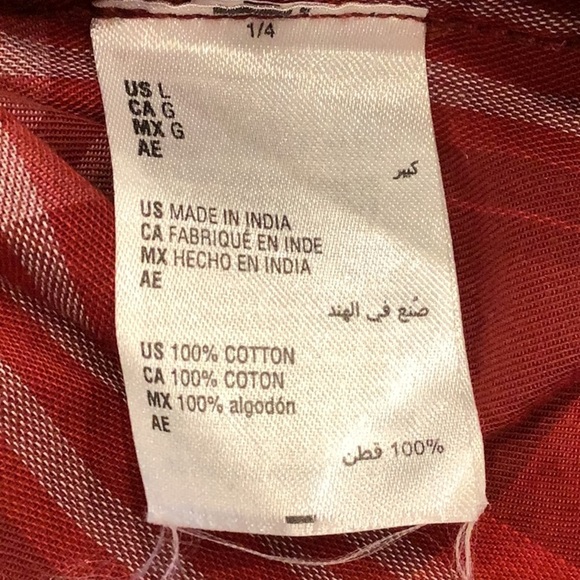 INC Size Large International Concepts Button Down Shirt. New With Tags - Picture 6 of 6